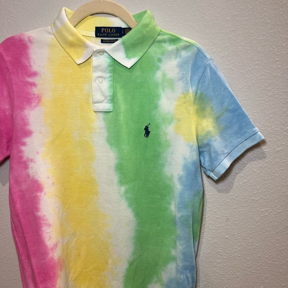 Polo Ralph Lauren Men's Tie Dye Polo Shirt Size S - Picture 5 of 12
